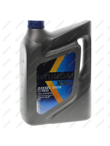 Масло дизельное Diesel Uitra C3 SNCF 5W30 синт.6л XTEER