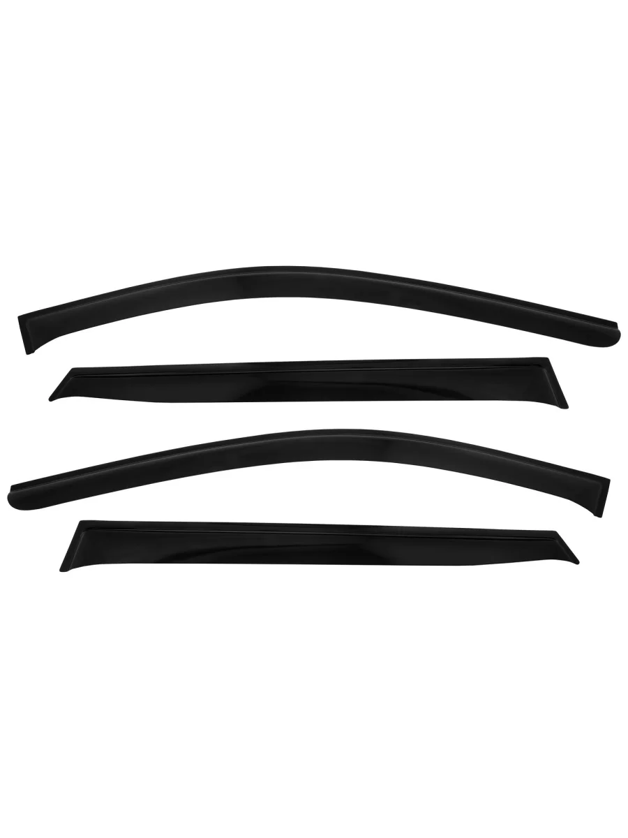 Дефлекторы окон REIN  Chery Tiggo 9 (2023-2024) (черный)  в Самаре Самарской области