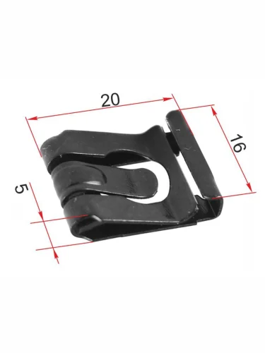 Зажим металлический RENAULT (1 шт.)