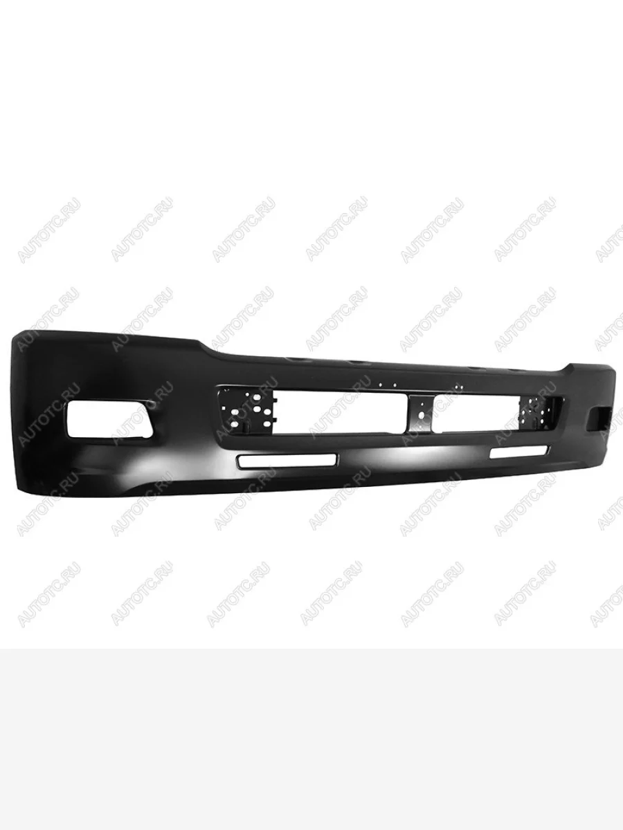 Бампер передний (узкая кабина - 2140 мм/под ПТФ) SAT  Isuzu  Elf (NPR75)  NMR, Forward (неокрашенный)  с доставкой в г. Керчь