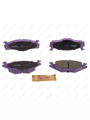 Колодки тормозные VW Golf 2 (1.6),Golf 3 (1.41.61.9 D) передние (4шт.) NIBK