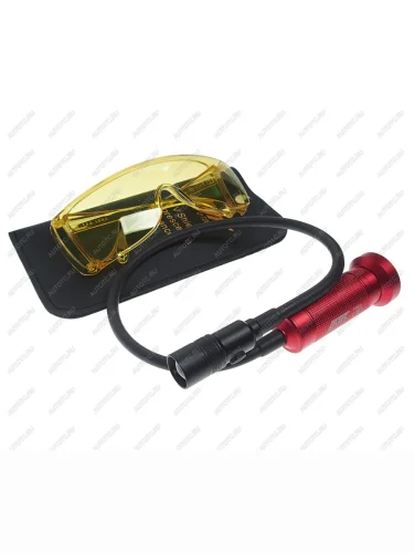 Набор для обнаружения утечек в системе кондиционирования (фонарь на гибкой ножке) JTC