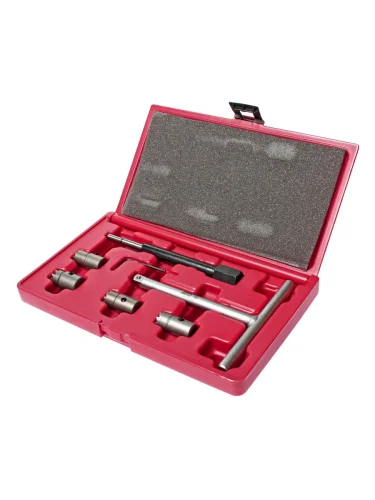 Набор инструментов для притирки седел форсунок дизельного двигателя 7 предметов в кейсе JTC