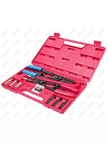 Набор щипцов для стопорных колец с наконечниками 12 предметов в кейсе JTC