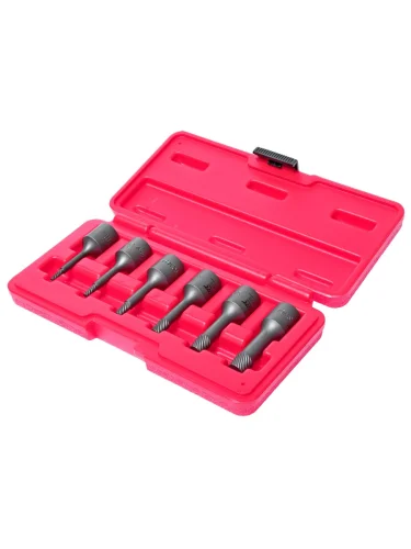 Набор экстракторов 2-10мм для поврежденных болтов 6 предметов в кейсе JTC
