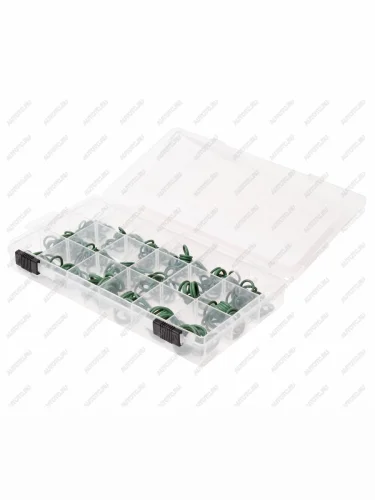 Набор колец уплотнительных для систем кондиционирования с R-12R-134 270шт с хладагентами бокс JTC