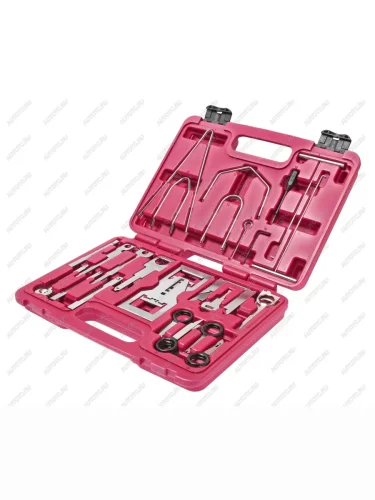 Набор инструментов для демонтажа авторадиоаппаратуры 46 предметов универсальный в кейсе JTC