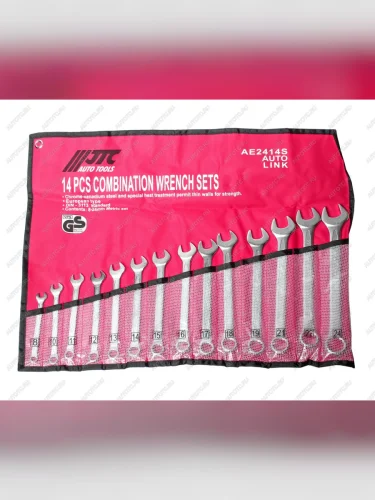 Набор ключей комбинированных 8-24мм 14 предметов в планшете JTC