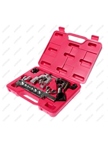 Набор инструментов для резки и развальцовки трубок дюймовые размеры 9 предметов в кейсе JTC