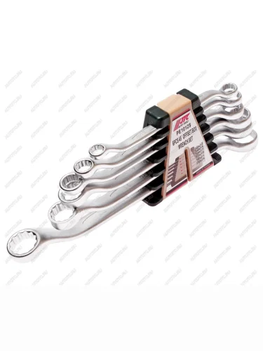 Набор ключей накидных 10-24мм 45град. 12-ти гранных 6 предметов JTC