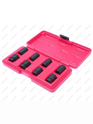 Набор шпильковертов М6х1.0-М10х1.5 6 предметов в кейсе JTC