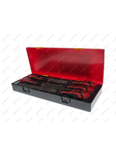 Набор напильников 203мм 5 предметов в кейсе JTC