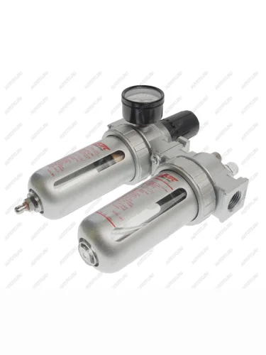 Блок подготовки воздуха (лубрикатор,осушитель) 12" металл. переключ. 215PSI 3000лмин. 150 мл JTC