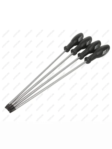 Набор отверток TORX T20х250мм-Т30х250мм удлиненных 4 предмета JTC