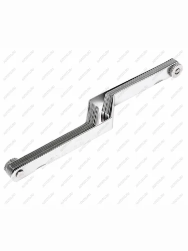 Набор щупов 0.127-0.762мм (0.005"-0.03") изогнутых для установки зазора 26шт. JTC