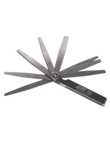 Набор щупов 0.05-1.0мм прямых остроконечных для установки зазора 20шт. JTC