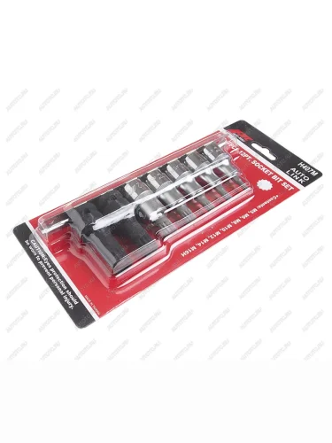 Набор бит-головок 12" SPLINE M5-14, М16Н 7 предметов JTC