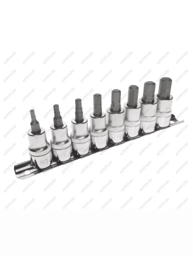 Набор бит-головок 38" HEX H3-H10 8 предметов JTC