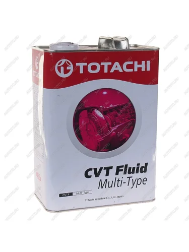 Масло трансмиссионное ATF CVT MULTI-TYPE синт.4л (красный) TOTACHI