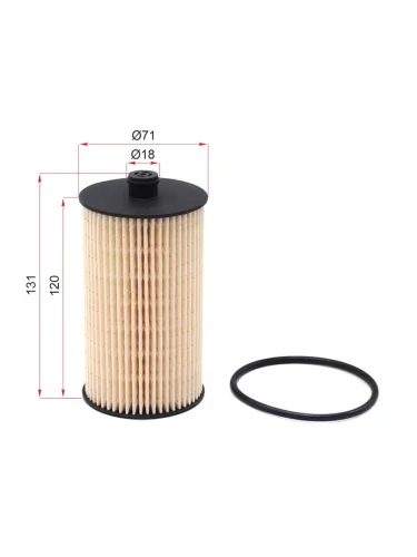 Фильтр топливный VW CRAFTER 2.5 TDI 06-17LT 2.8 TDI 02-06