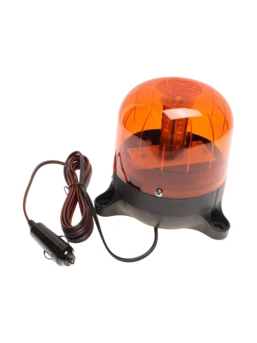 Маяк импульсный 1224V светодиодный на магните желтый САКУРА