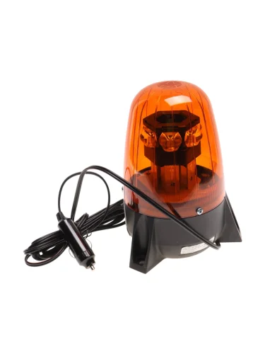 Маяк импульсный 1224V светодиодный на магните желтый САКУРА