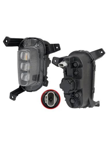 Фара противотуманная (Слева) Kia Seltos 19-22