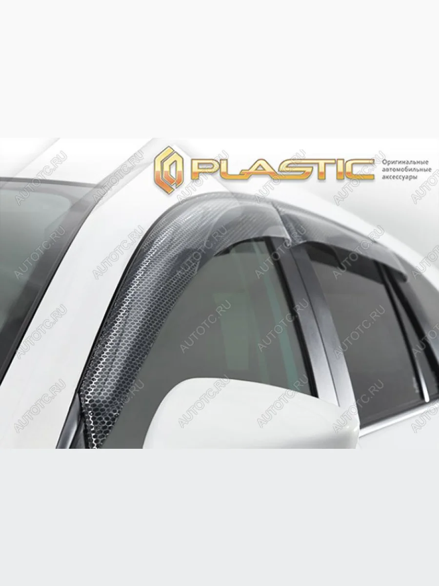 Дефлектора окон (рынок Японии) CA-Plastic Toyota Corolla E210 седан дорестайлинг (2018-2022) (Серия Art графит)  в Воронеже Воронежской области