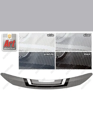 Дефлектор капота (рынок Японии) CA-Plastic (Серия Art графит) Toyota Corolla E210 седан дорестайлинг (2018-2022)