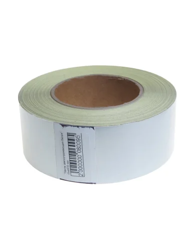 Лента светоотражающая белая 45.7х5см алмазная крошка сплошная ролик