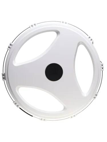 Колпак колеса R-22.5 заднего пластик (белый) Лучи ТТ