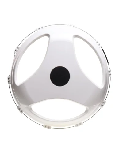 Колпак колеса R-22.5 переднего пластик (белый) Лучи ТТ