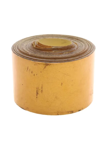 Лента светоотражающая желтая 45.7х5см алмазная крошка сплошная ролик