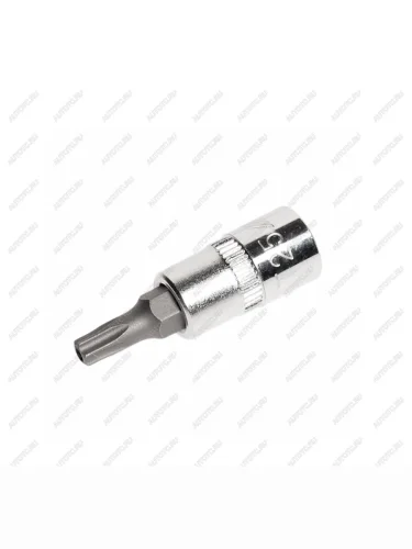 Бита-головка 14" TORX T25Hх37мм с отверстием JTC