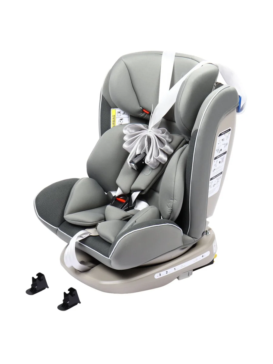 Автокресло детское 0-36кг (0+I-ll-IlI) 0-12лет dark olive UNIX Isofix HAPPY BABY  в Самаре Самарской области