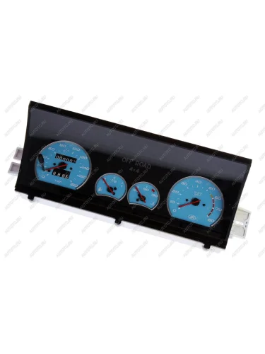 Комбинация приборов ВАЗ-21213 тюнинг голубая АВТОПРИБОР