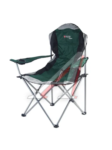 Стул складной 600х600х1100920мм с подлокотниками и подстаканником PALISAD