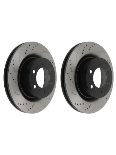 Диски тормозные(комплект 2шт) перед перфорированные TOYOTA LAND CRUISER 300 21-