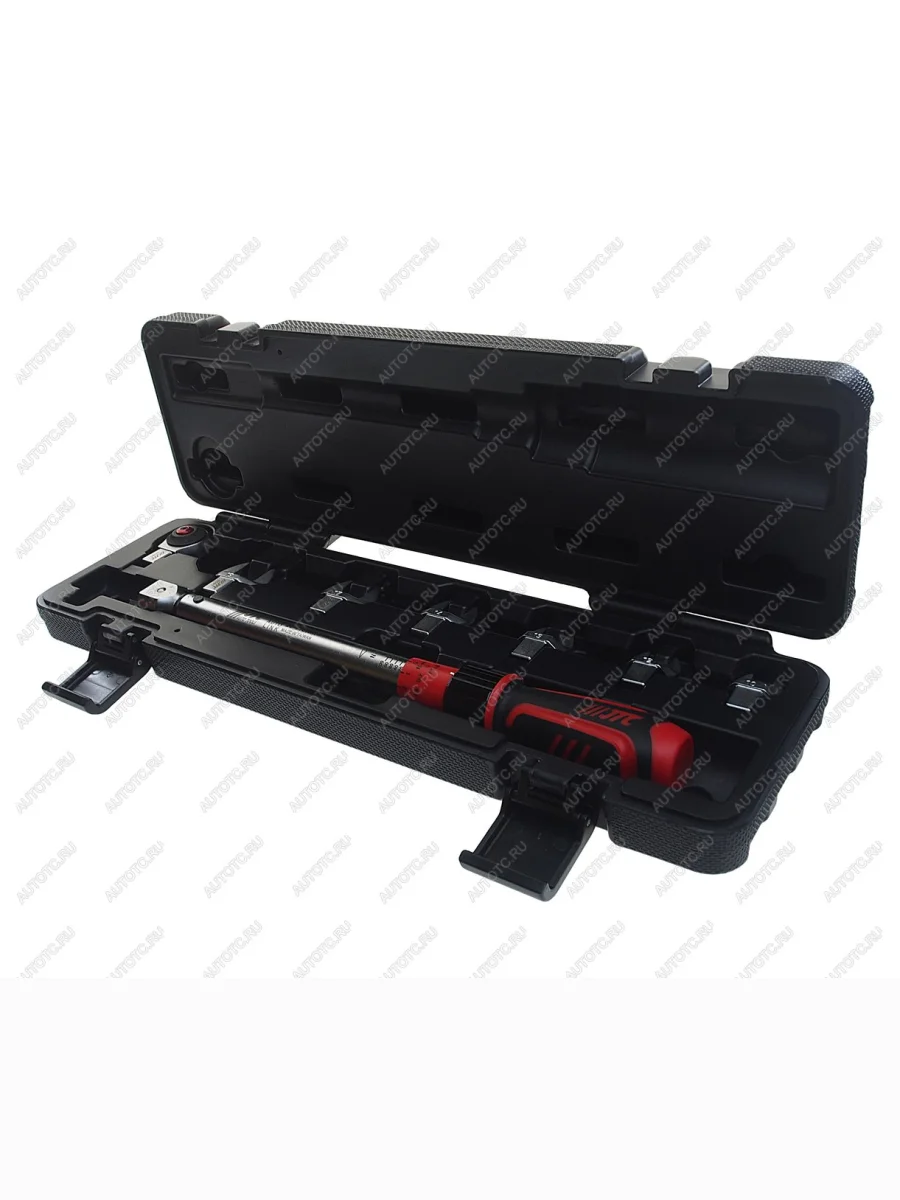 Ключ динамометрический 20-110Нм 9-12мм с рожковыми насадками 10-19мм 8 предметов JTC  в Керчи Республика Крым