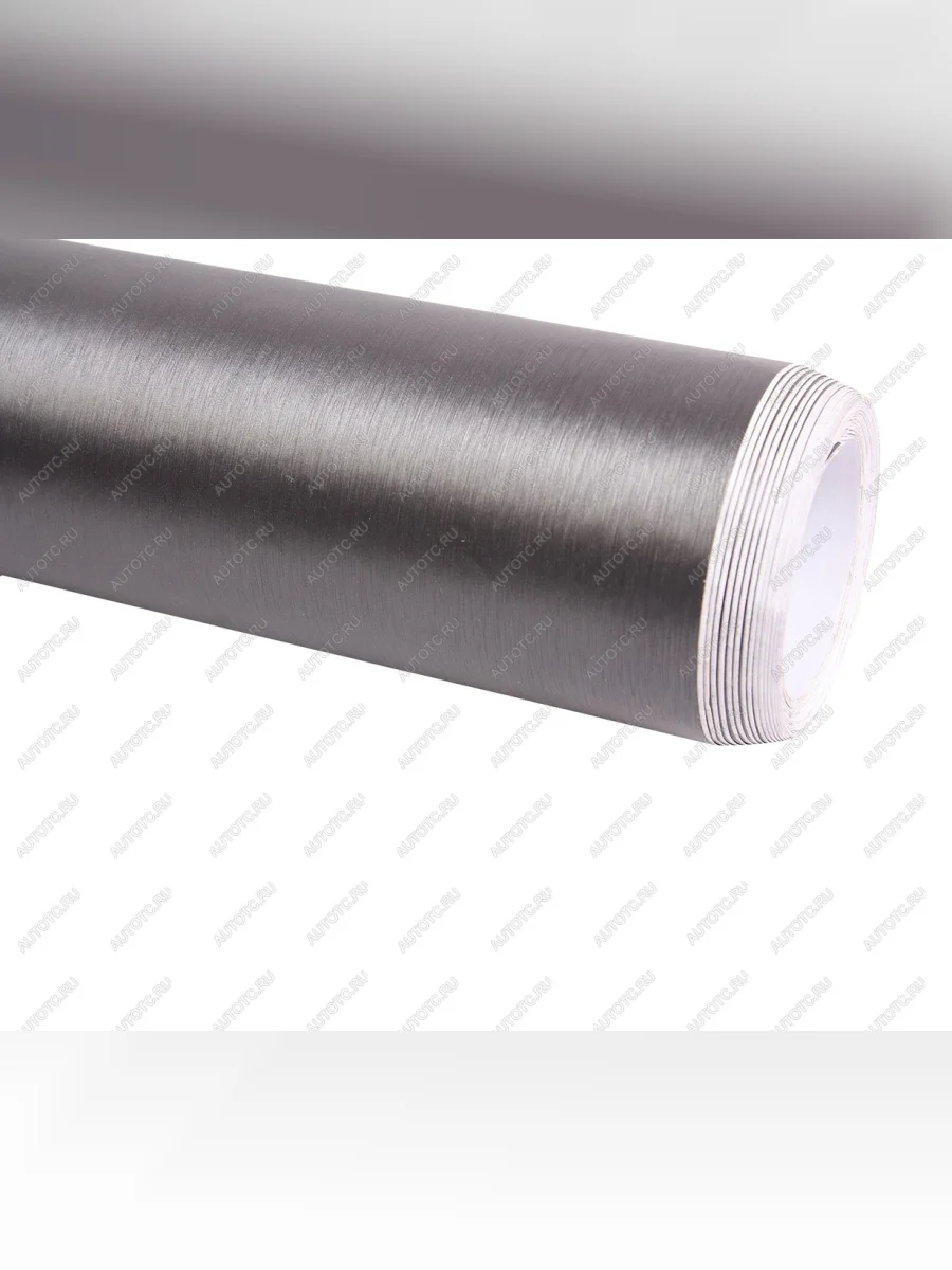 Пленка виниловая серая шлифованный алюминий 1.52х0.5м 170мк  в Керчи Республика Крым