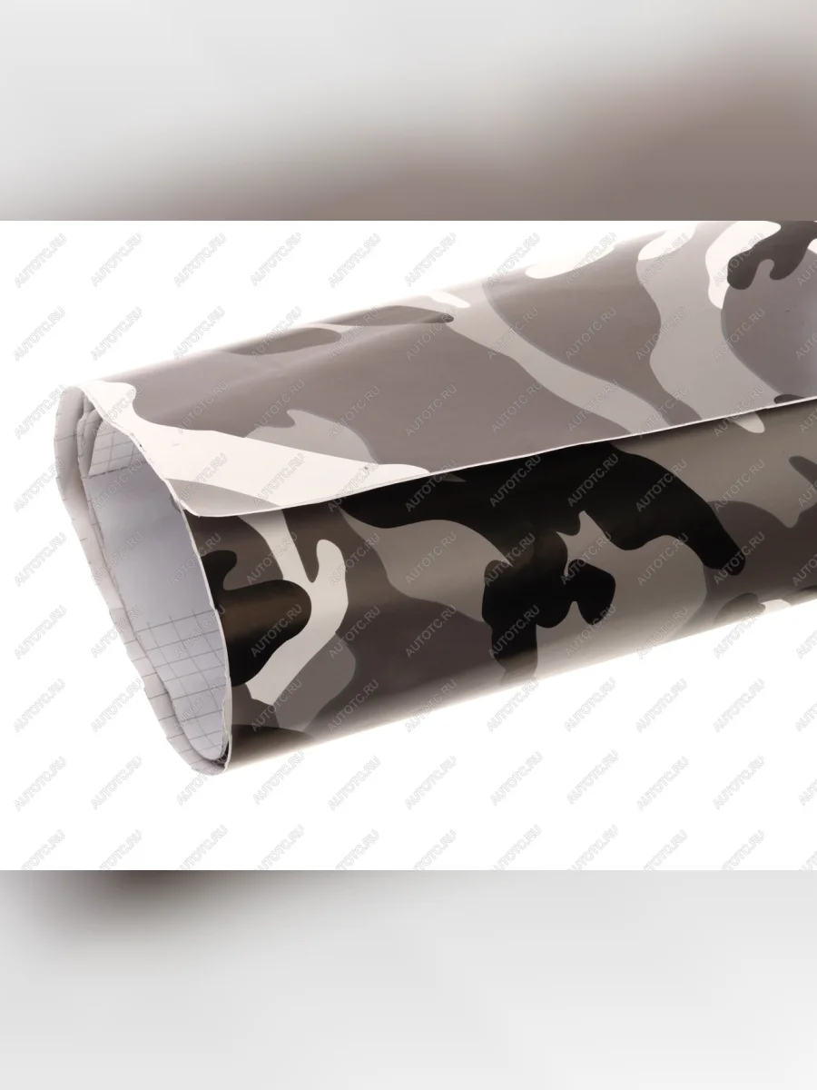 Пленка виниловая черно-белая камуфляж 1.52х0.5м 140мк  в Керчи Республика Крым