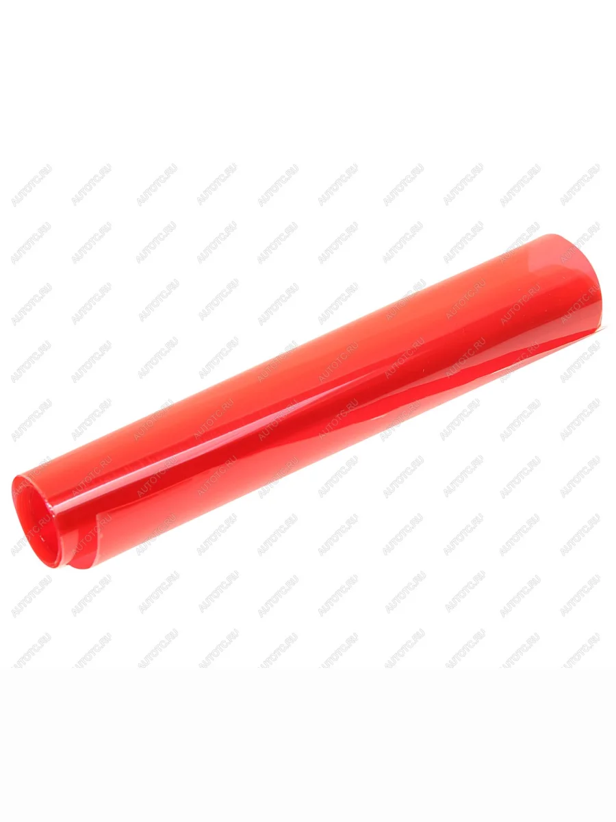 Пленка защитная для фар глянцевая красная 0.3х0.5м 110мк  в Керчи Республика Крым