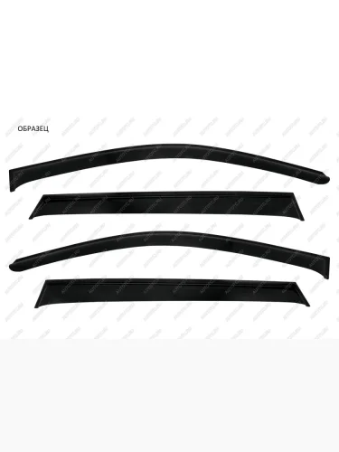 Дефлекторы окон REIN (черный) Haval F7 (2024-2025)