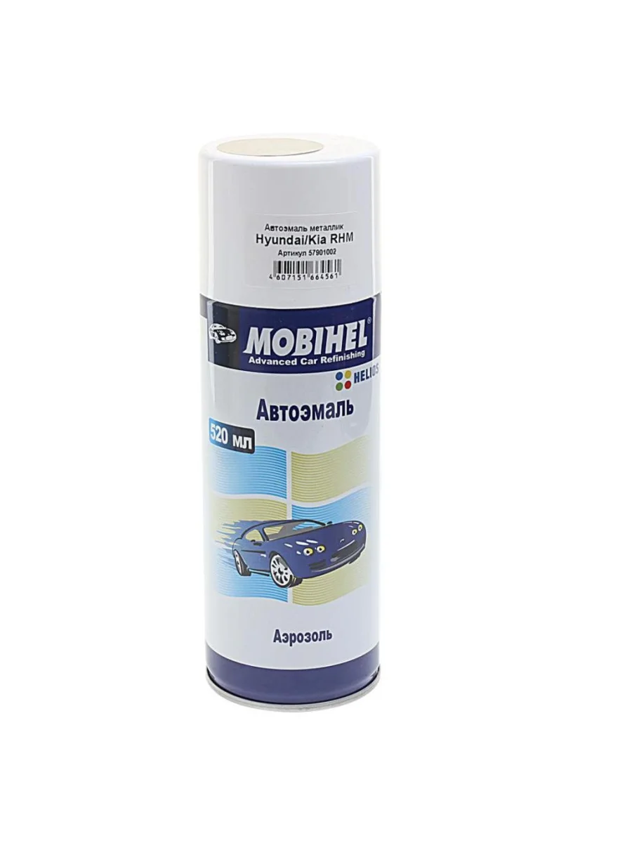 Краска RHM металлик аэрозоль 520мл Helios MOBIHEL  в Керчи Республика Крым