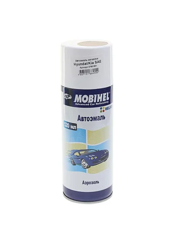 Краска SAE металлик аэрозоль 520мл Helios MOBIHEL