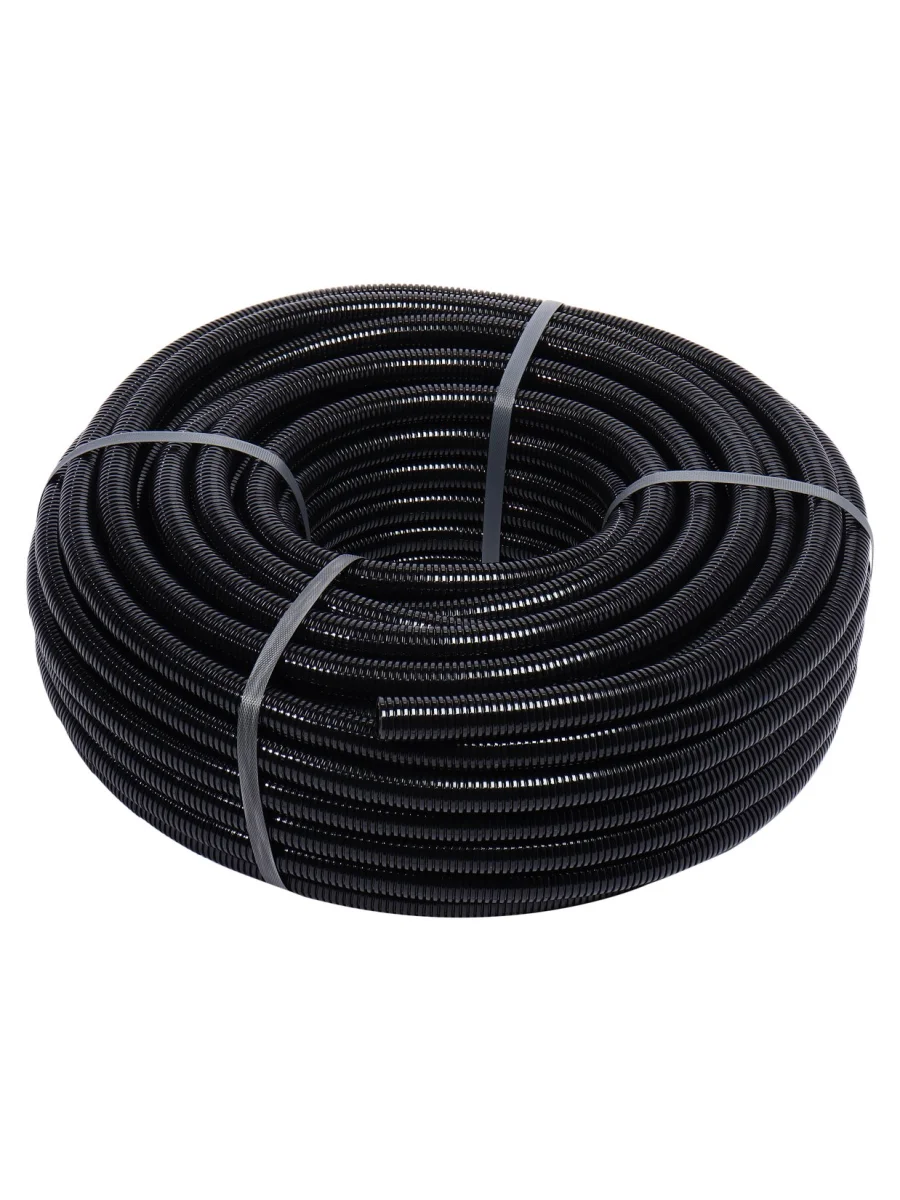 Трубка защитная для электропроводки гофрированная полиамид d=23.0мм бухта 50м ЭВРИКА  в Керчи Республика Крым