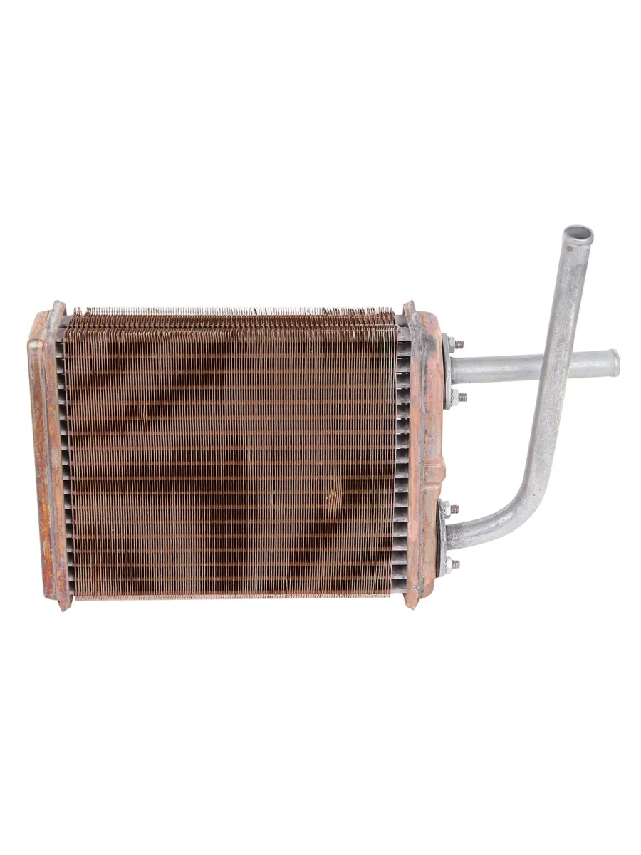 Радиатор отопителя ВАЗ-2121 медный 2-х рядный с патрубком ОР  в Керчи Республика Крым