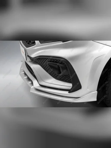 Сплиттер бампера Q (установка на бампера серии QUASAR) Лада ВАЗ Веста ( 2180,  SW 2181,  Спорт 2180) - Веста Кросс NG ( 2180,  SW 2181)