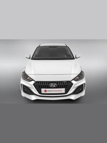 Солярис 2 бампер передний  "Quant" дорейсталинг с 2017 по 2020 г