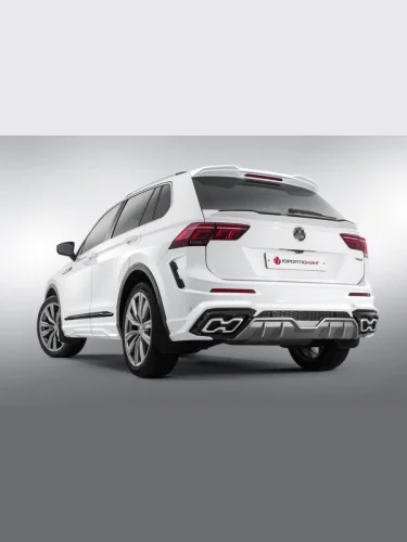Бампер задний YUROL Volkswagen Tiguan  Mk2 (2020-2022) рестайлинг